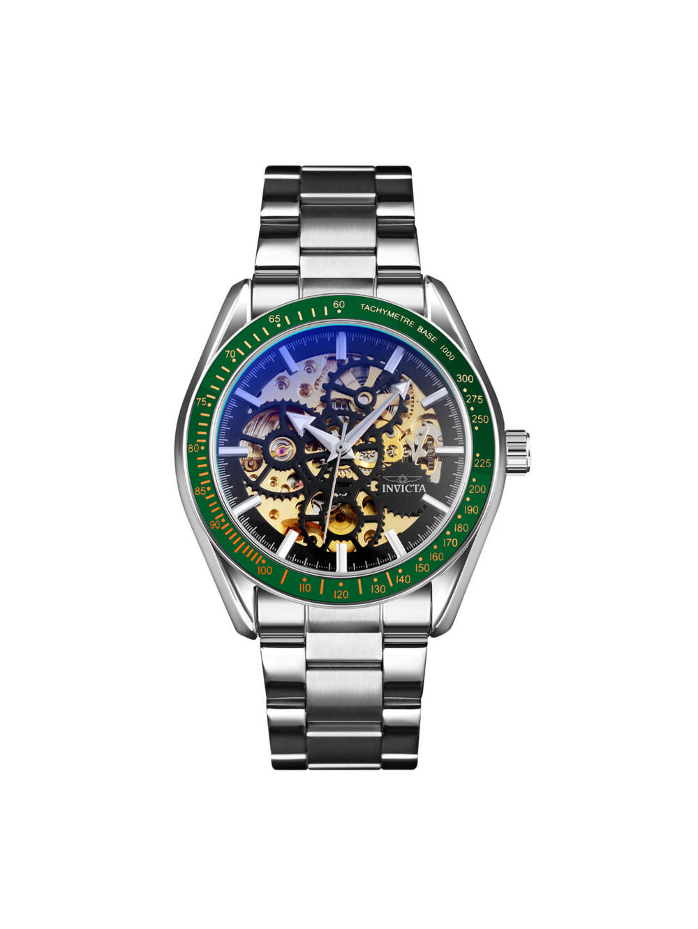 Invicta Objet D Art Automatic Men's Watch w/ Skeleton Dial - 43mm, Silver
